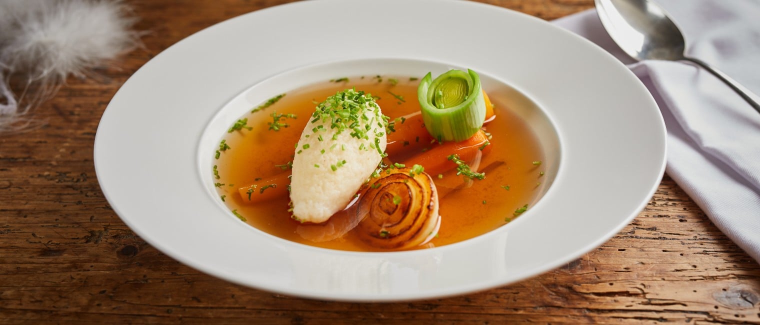 SPAR Mahlzeit Rindsuppe mit Griessnockerl