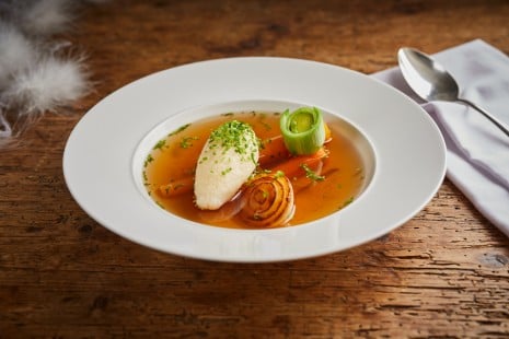 SPAR Mahlzeit Rindsuppe mit Griessnockerl