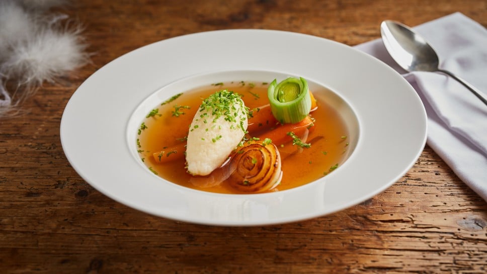 SPAR Mahlzeit Rindsuppe mit Griessnockerl