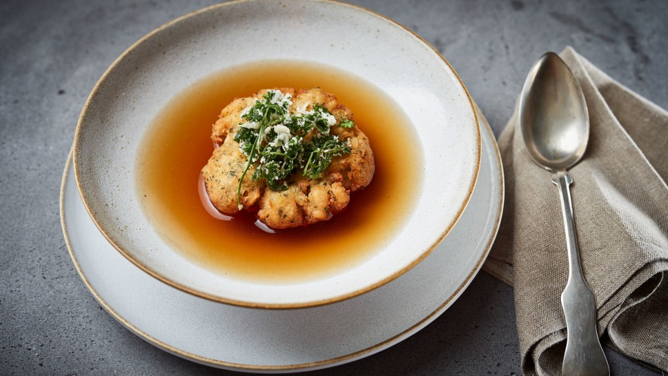 SPAR Mahlzeit Rindsuppe mit Kaspressknödel