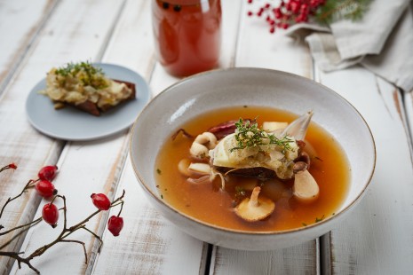 SPAR Mahlzeit Zwiebelsuppe mit Vorarlberger Bergkäse