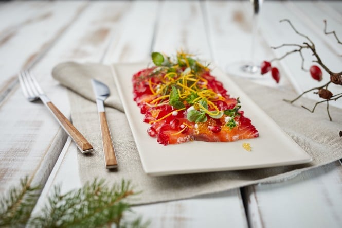 SPAR Mahlzeit Gebeizter Lachs in roter Rübe