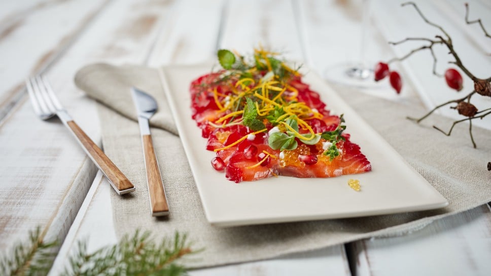SPAR Mahlzeit Gebeizter Lachs in roter Rübe