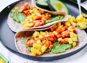 SPAR Mahlzeit Vollkornwraps-mit-Taco-Hähnchen-und-Ananas