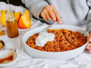 SPAR Mahlzeit Einfaches Pumpkin Pie Crumble