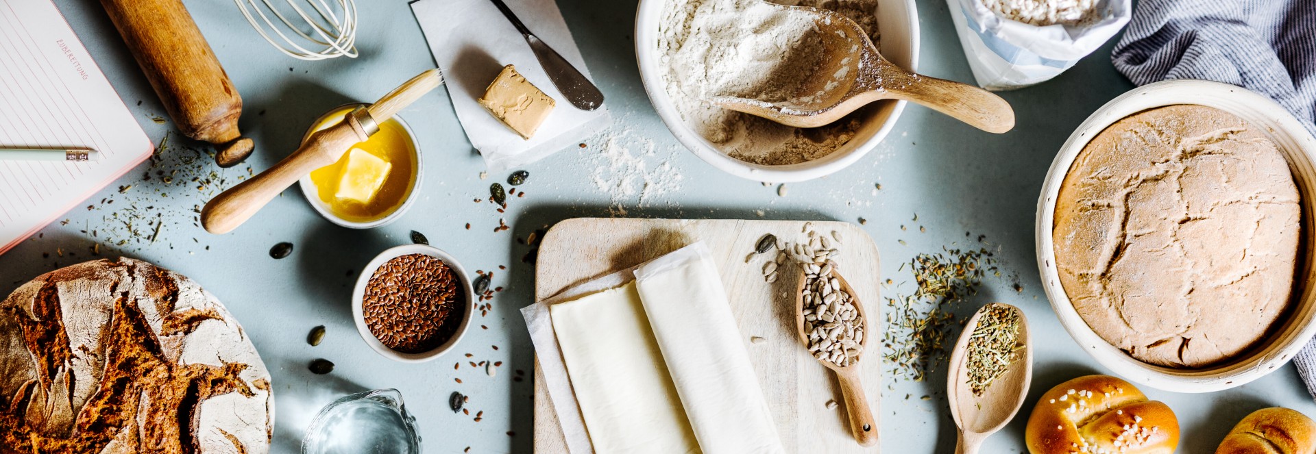Header Grundrezepte Backen