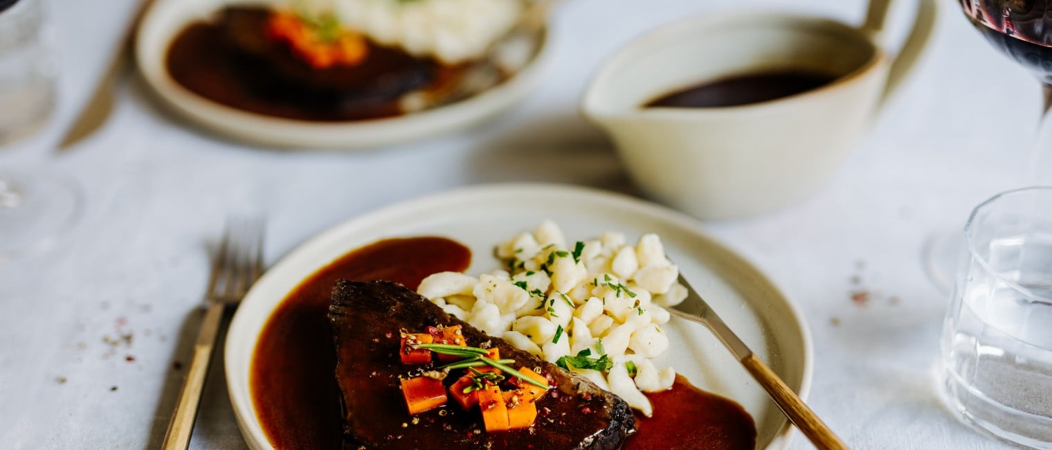 Geschmorter Rindsbraten