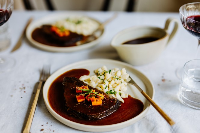 Geschmorter Rindsbraten