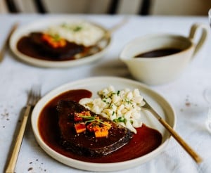 Geschmorter Rindsbraten