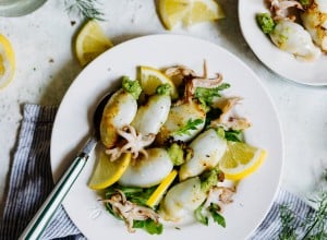 gefüllte Calamari