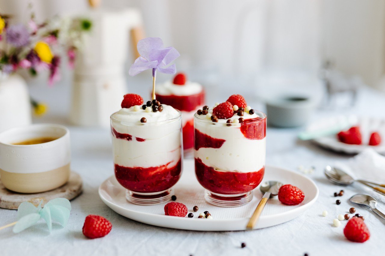 Himbeer-Topfen-Creme » Rezept | SPAR Mahlzeit!