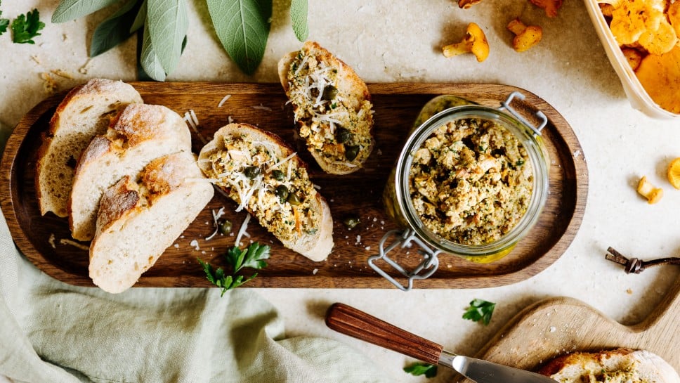 Eierschwammerl Pesto