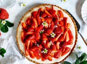Erdbeer Vanille tarte