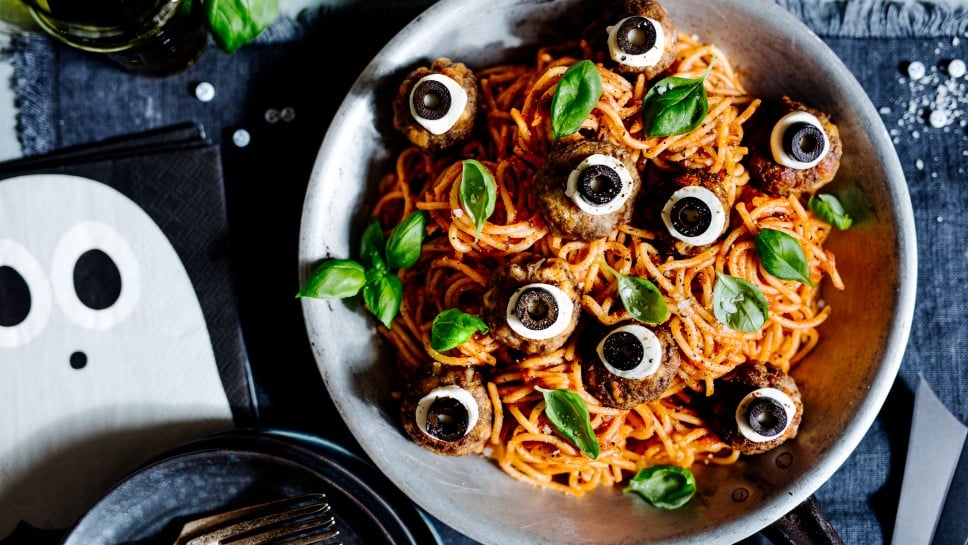 Halloween Spaghetti 