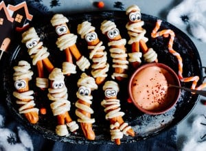 Halloween Mumien Würstl 