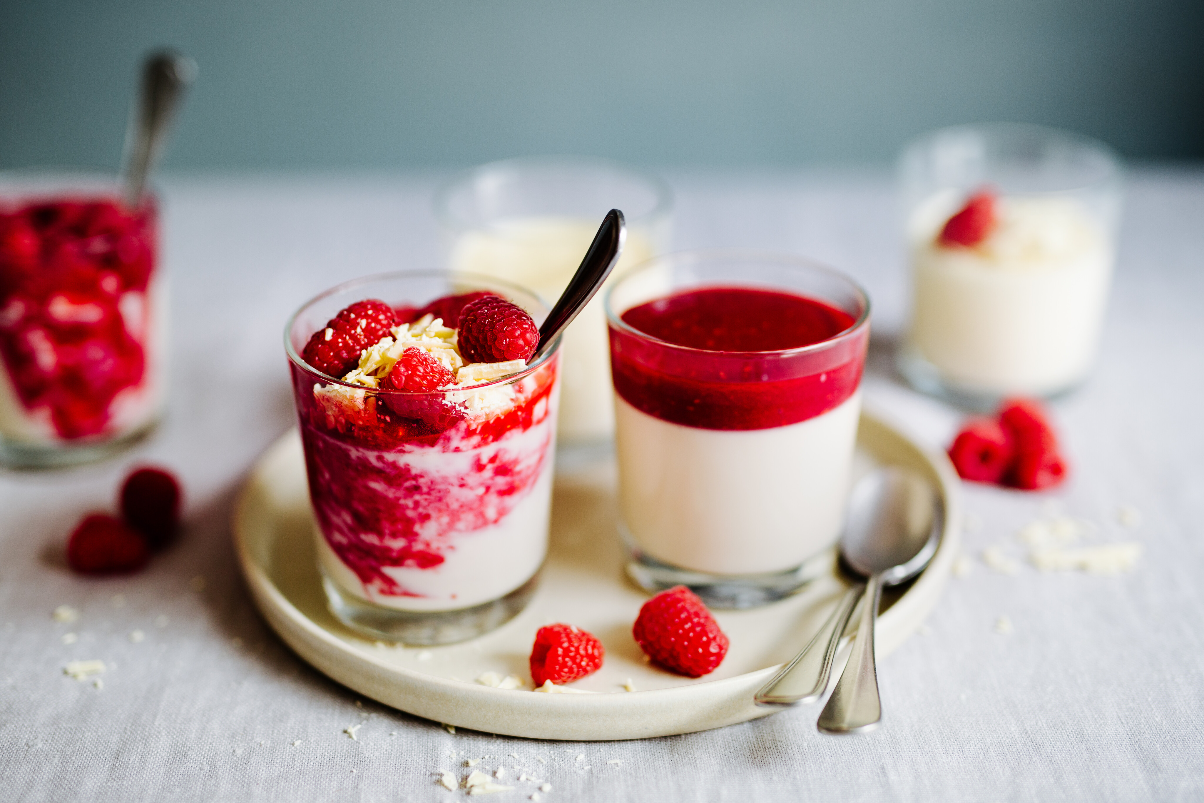 Panna Cotta mit Himbeeren » Rezept SPAR Mahlzeit!
