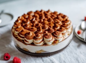 Himbeer Tiramisu (ohne Ei)