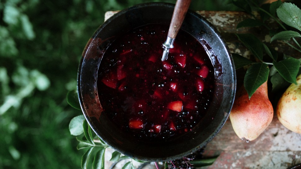 SPAR Mahlzeit Hollerkoch von den reifen Beeren