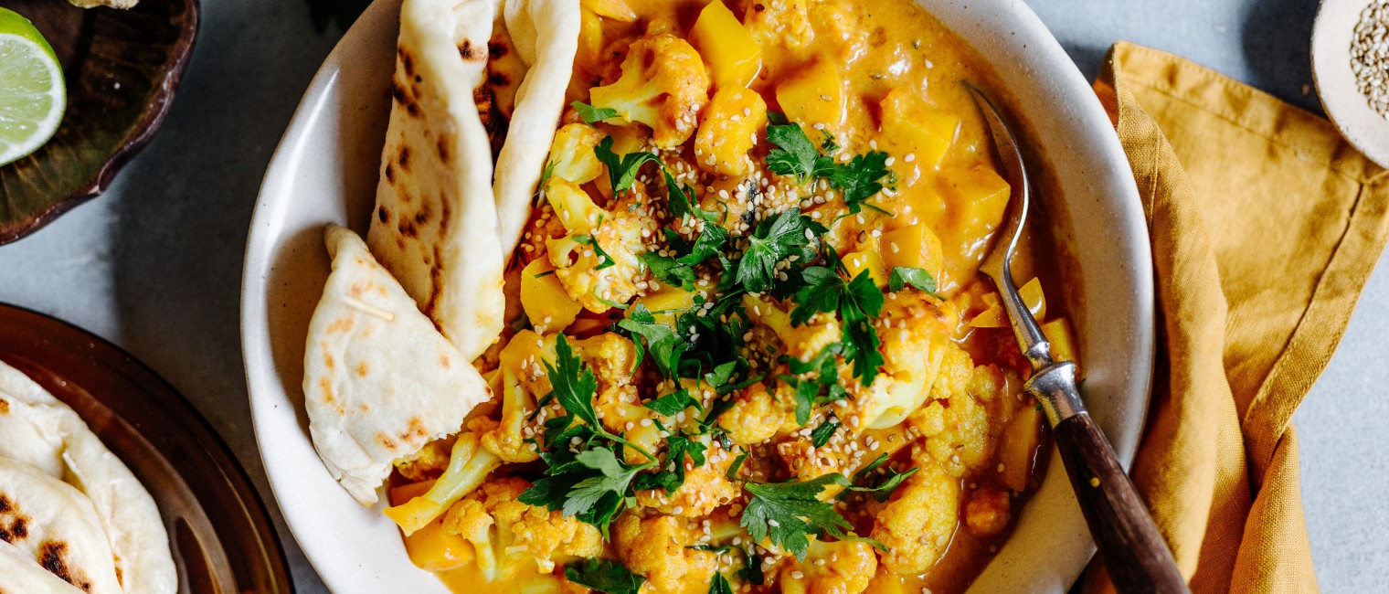 Aloo Gobi (Indisches Blumenkohl-Curry)