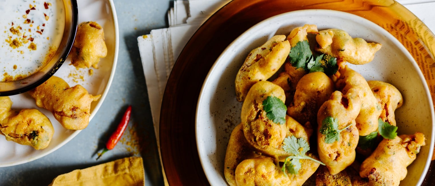Indisches Chicken Pakora