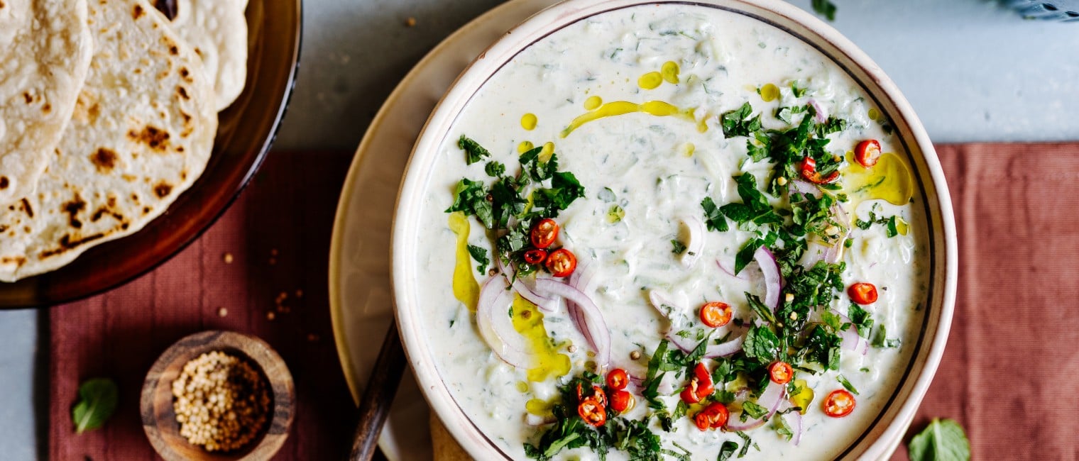 Indisches Gurken-Raita