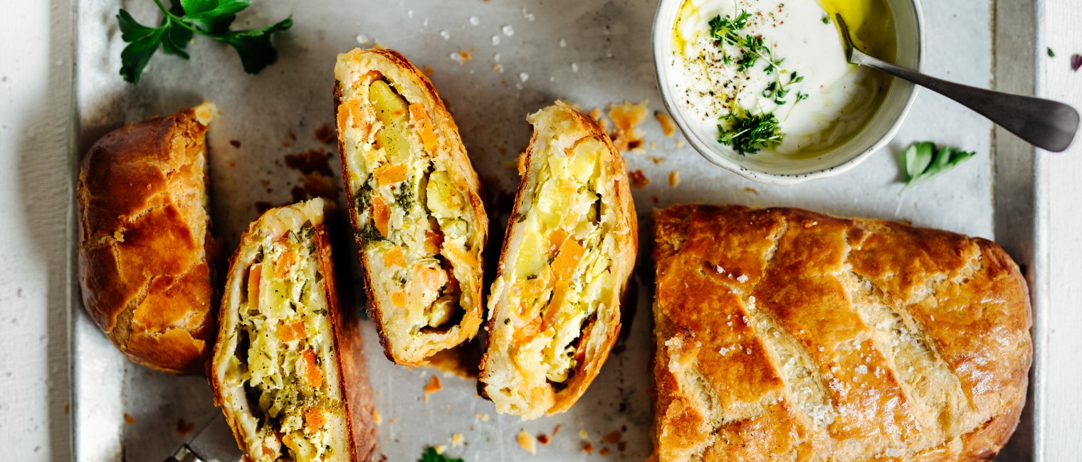 SPAR Mahlzeit Erdäpfel - Gemüsestrudel