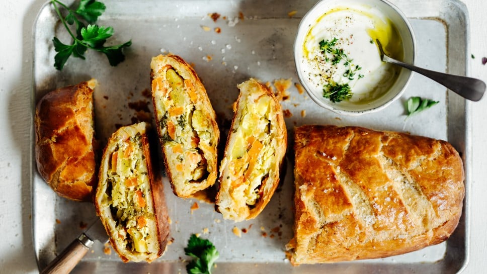 SPAR Mahlzeit Erdäpfel - Gemüsestrudel