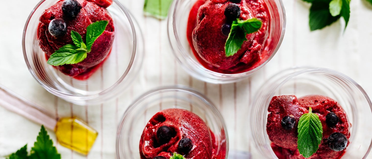 Cassis Sorbet 