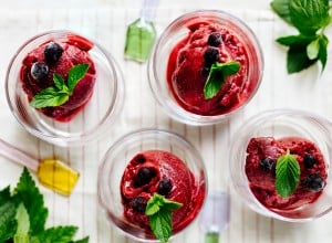 Cassis Sorbet 