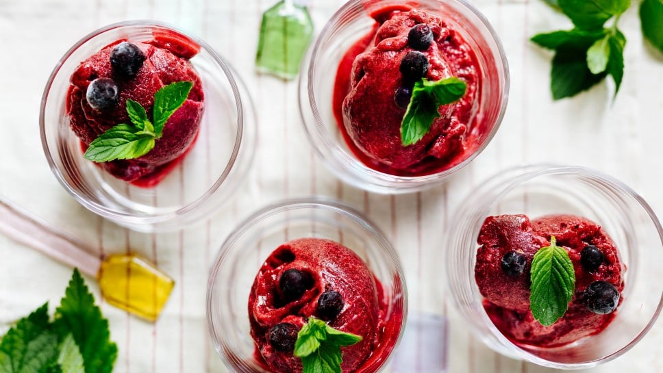 Cassis Sorbet 