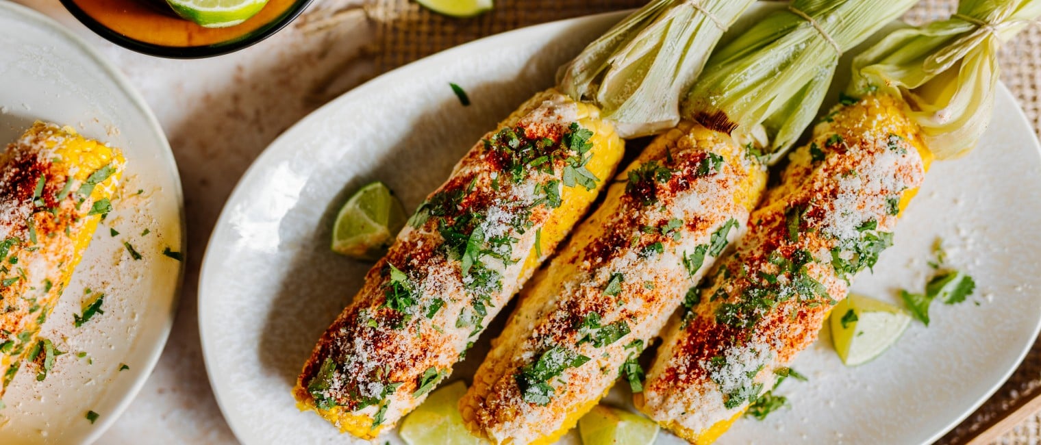 Elote (Mexikanische Maiskolben)