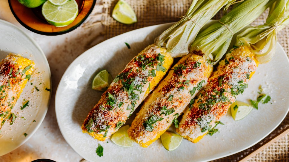 Elote (Mexikanische Maiskolben)