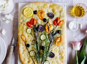 Blumenstrauß Focaccia 