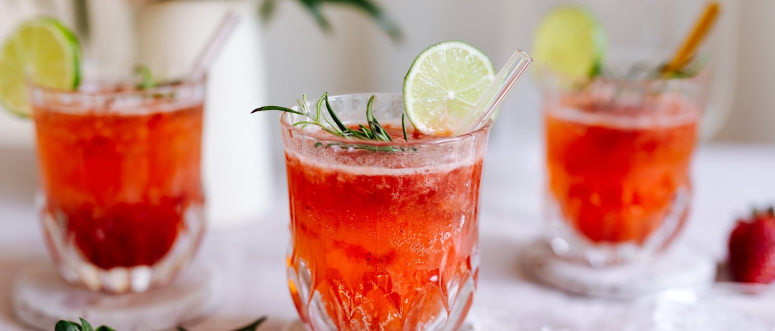 Strawberry Gin & Tonic 
