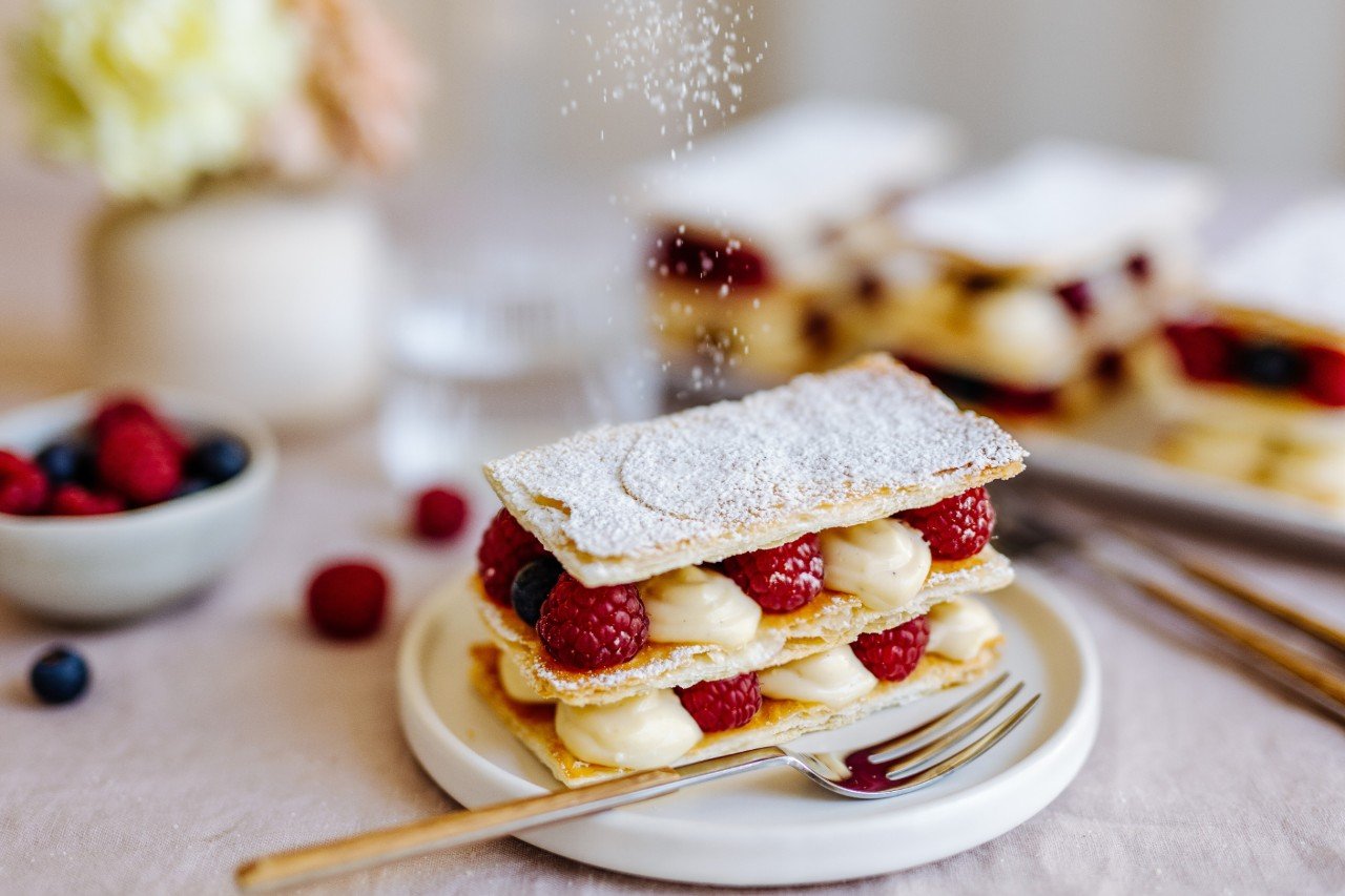 Mille Feuille mit Beeren » Rezept | SPAR Mahlzeit!