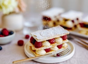 Mille Feuille mit Beeren 