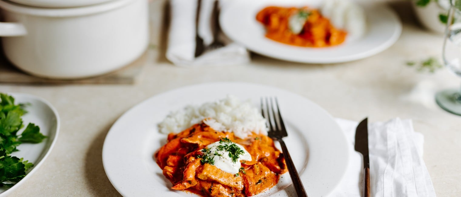 SPAR Mahlzeit Paprikageschnetzeltes mit Reis