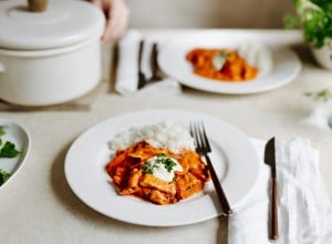 Paprikageschnetzeltes mit Reis