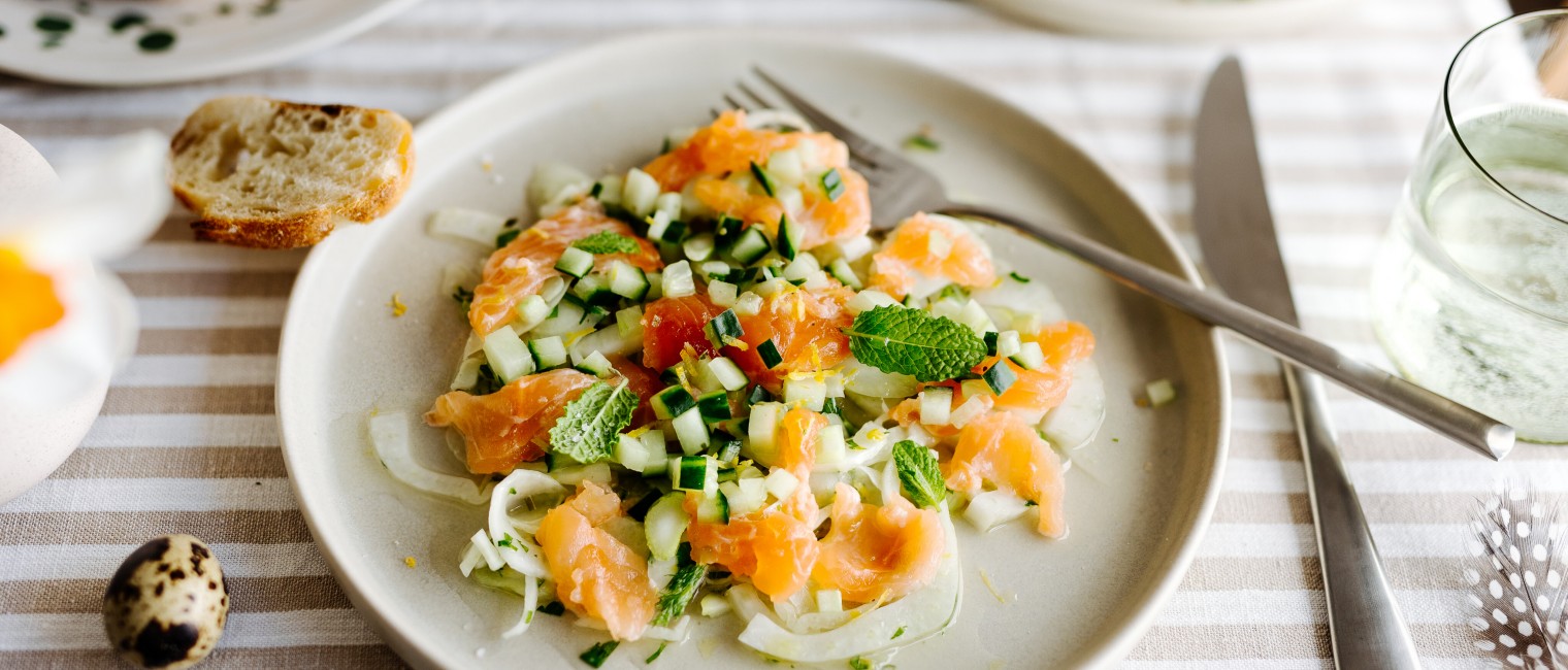 Saiblings Carpaccio