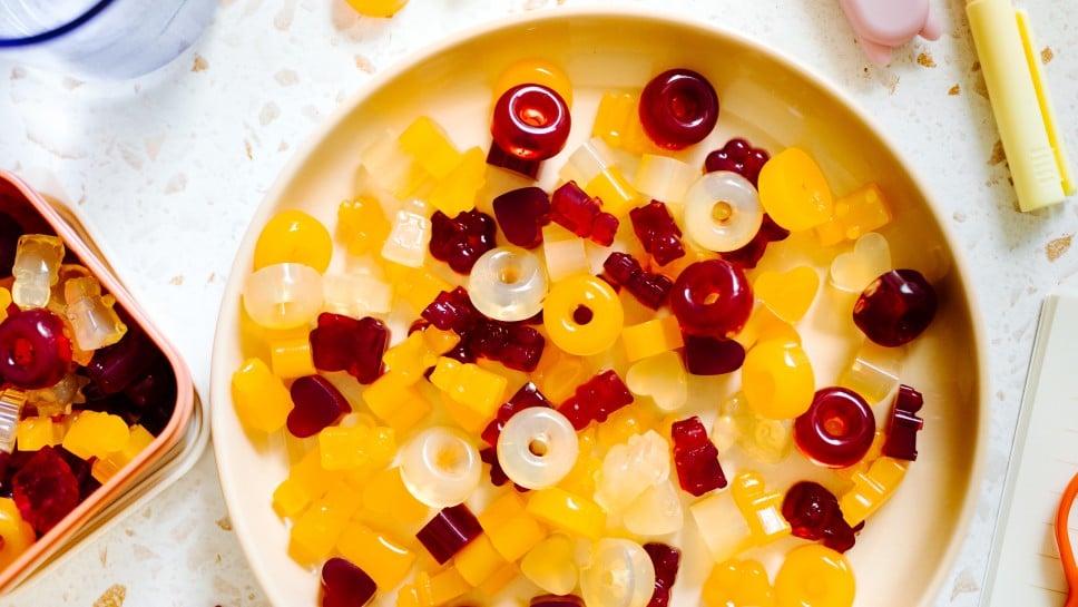Selbstgemachte Fruchtgummis