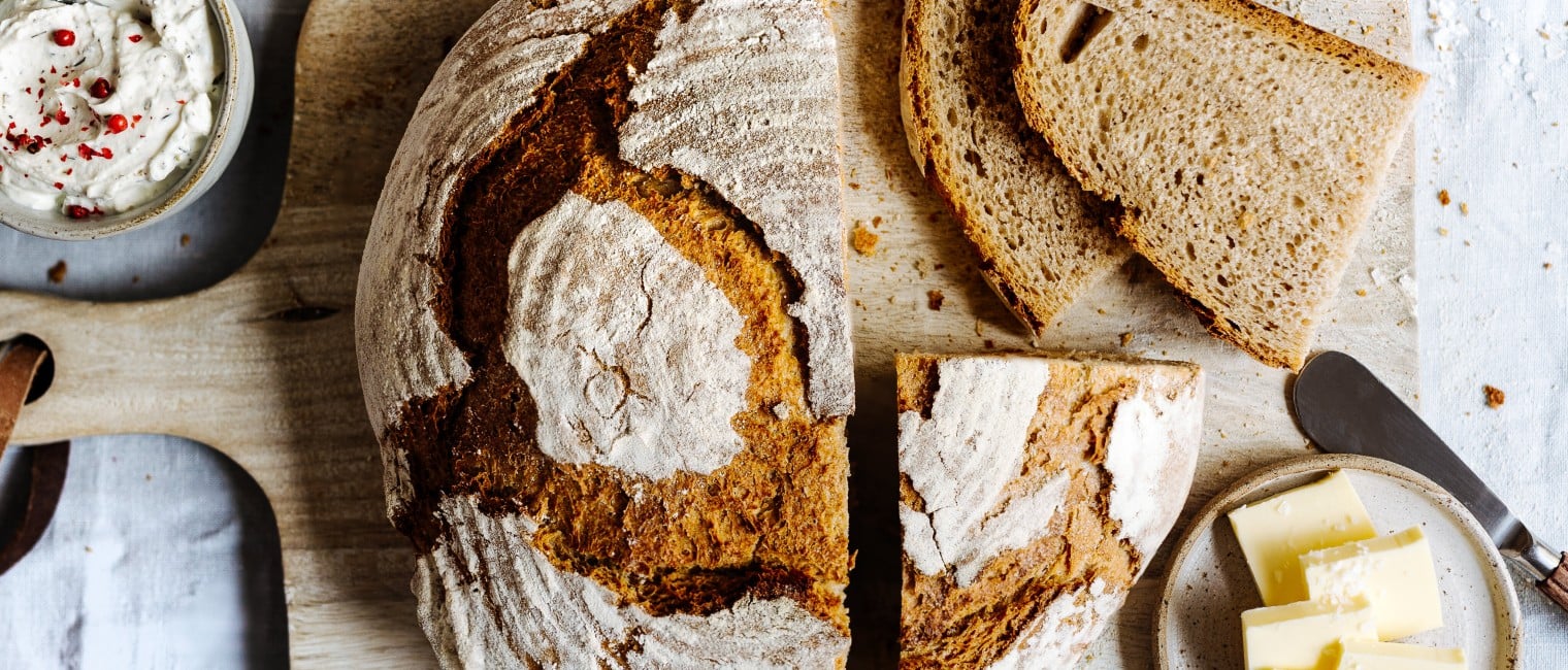 Schnelles Skyr Brot 