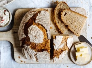 Schnelles Skyr Brot 