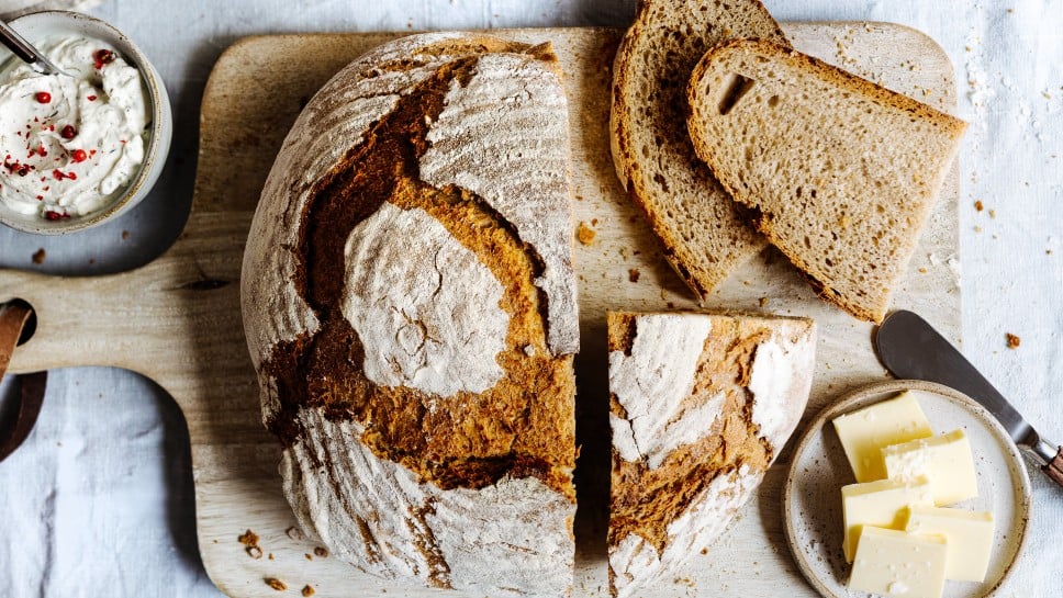Schnelles Skyr Brot 