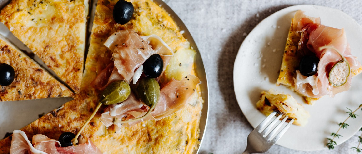 spanisches Kartoffelomlett