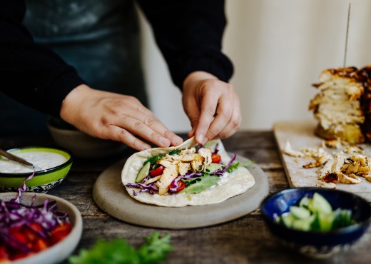 selbstegemachter Kebab