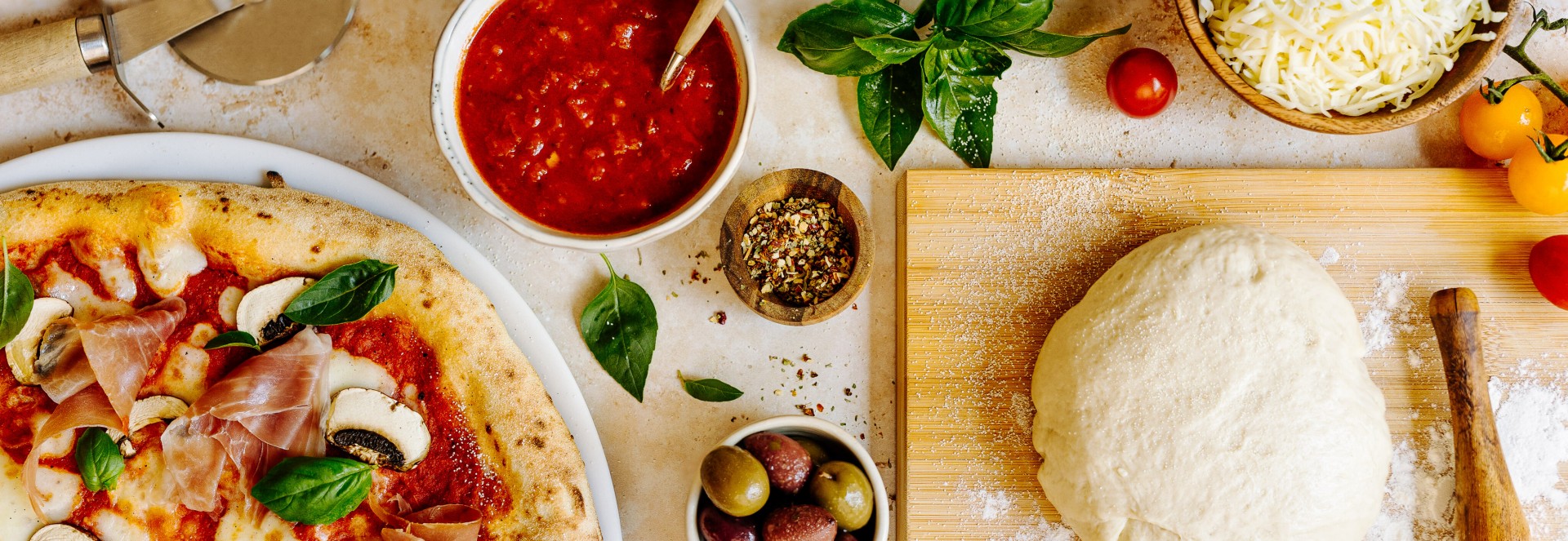 Pizza Header