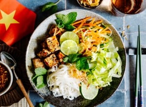Ein Bild von Reisnudelsalat