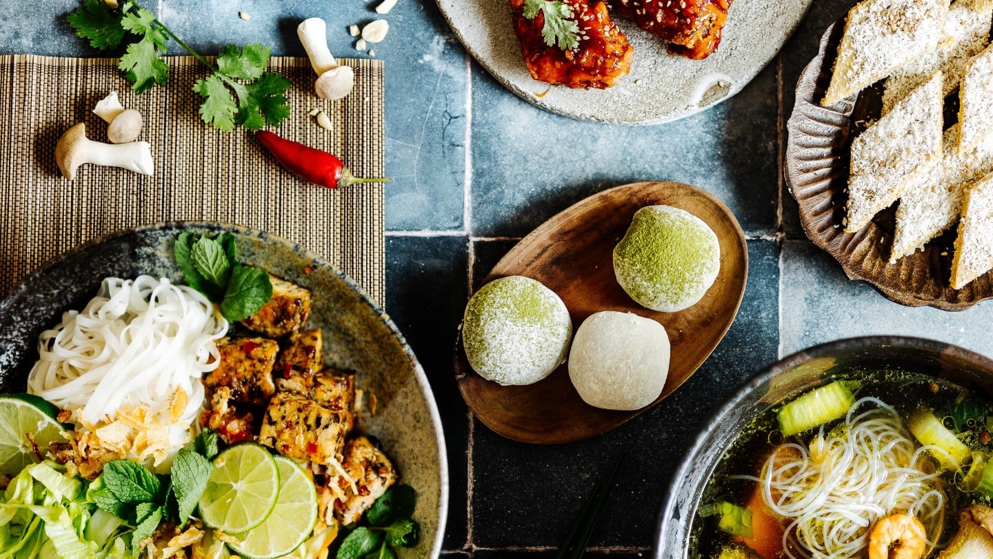 Ein Bild von asiatischen Rezepten