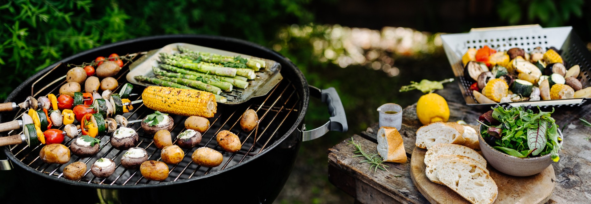 SPAR MAhlzeit! gegrilltes Gemüse am Grill Küchenkunde gegrilltes Gemüse am Grill