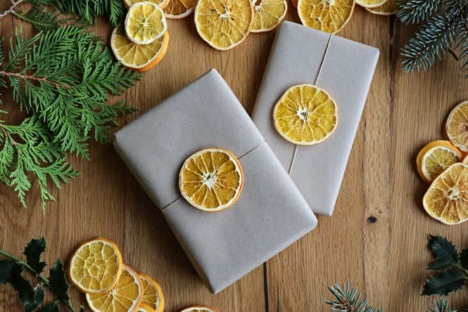 SPAR Mahlzeit Weihnachtliches aus getrockneten Orangenscheiben